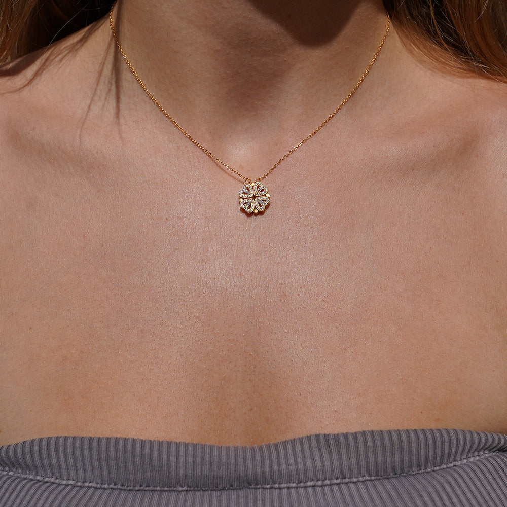 4-Leaf Clover "Lucky Charm" Necklace
