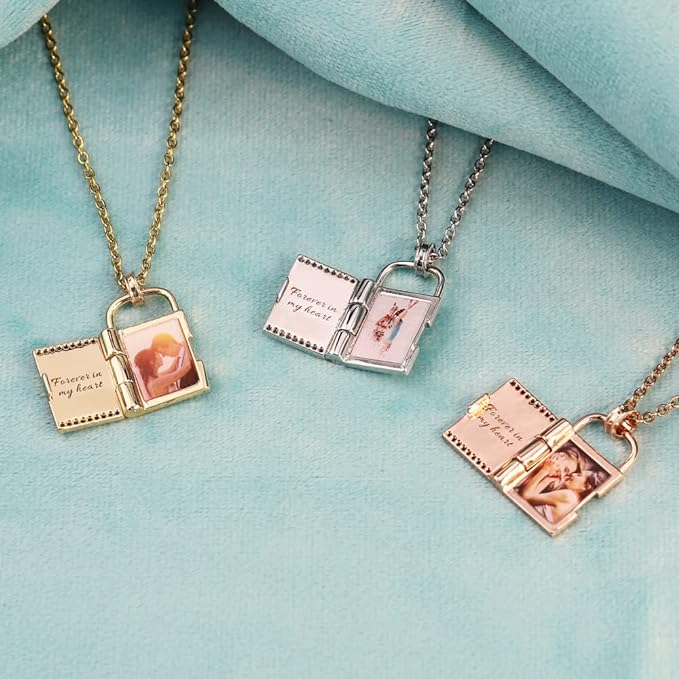 Collar Love Locked: con foto personalizada y caja LED de lujo