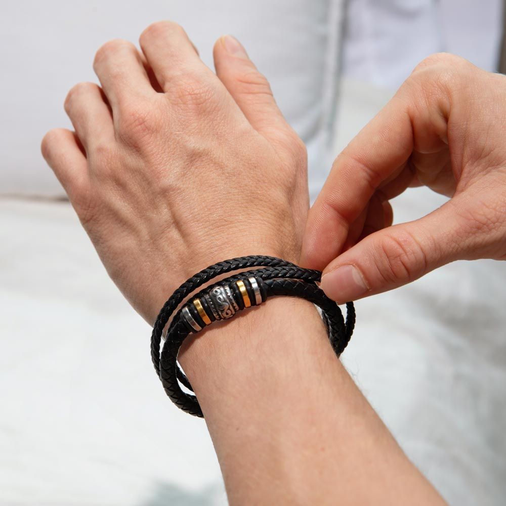 Para mi hijo - Pulsera "Te amo por siempre"