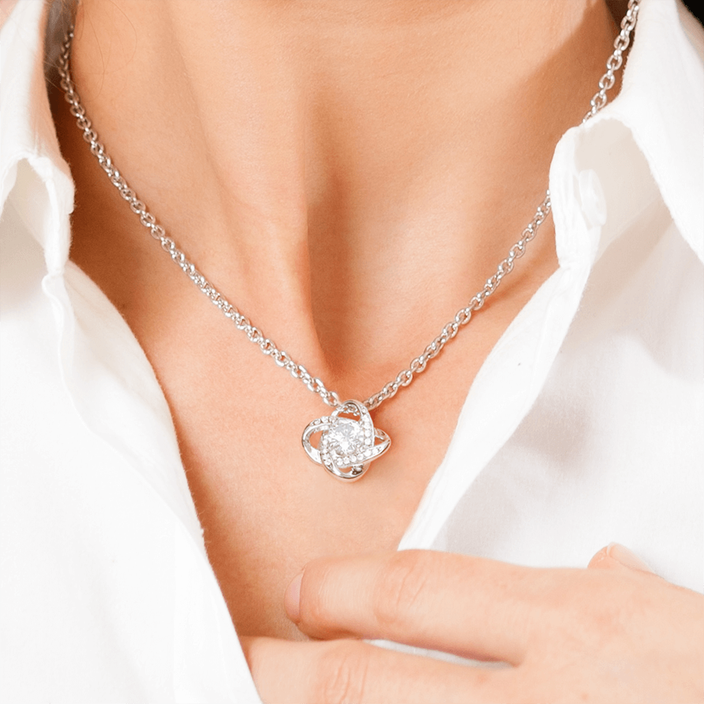 Always With You – Daughter Love Knot Necklace