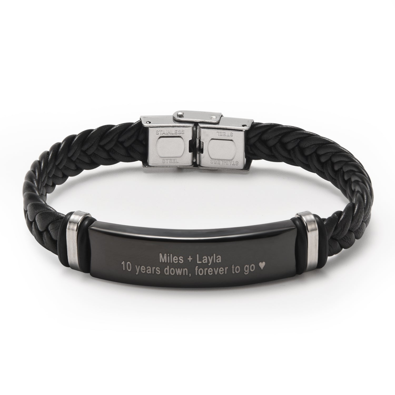 Juego de regalo de pulseras personalizadas "Forever To Go"