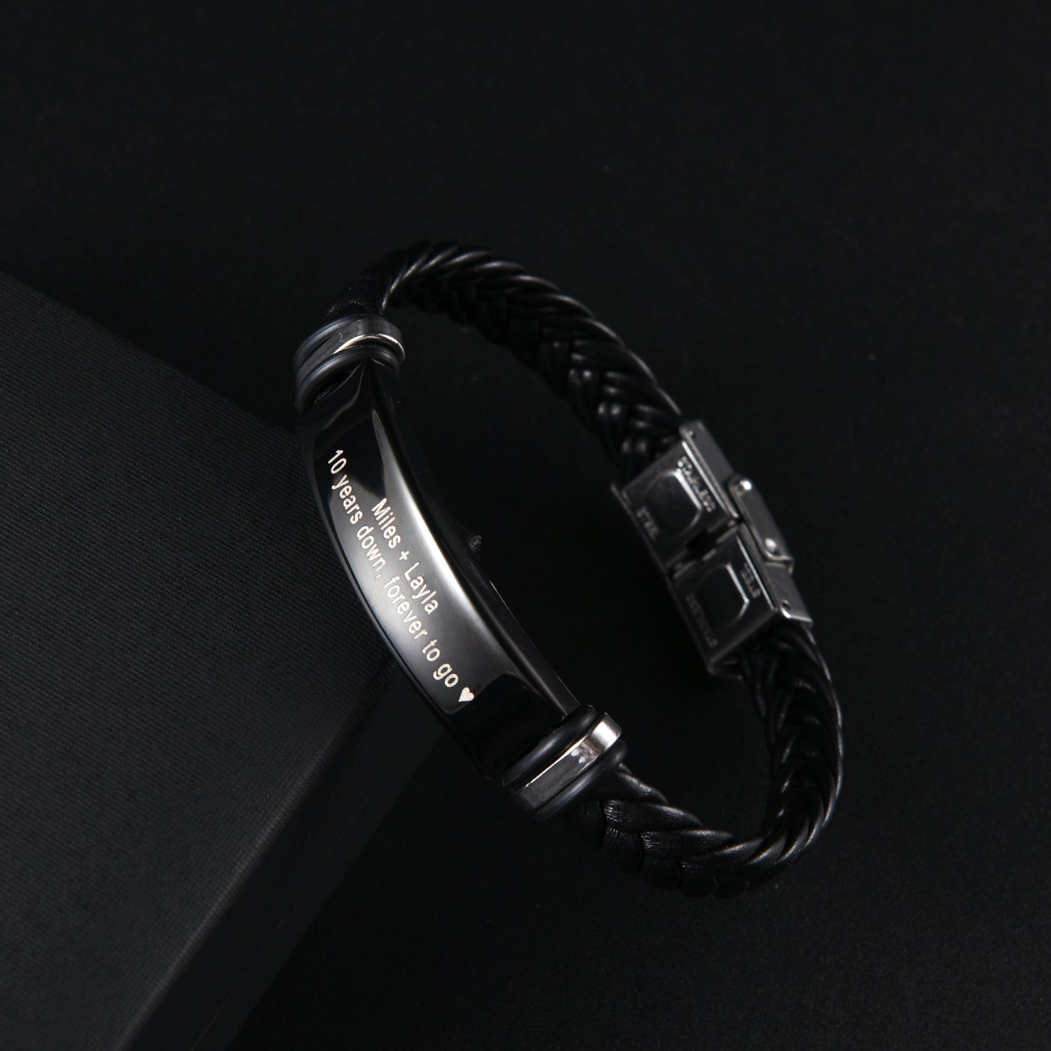 Juego de regalo de pulseras personalizadas "Forever To Go"