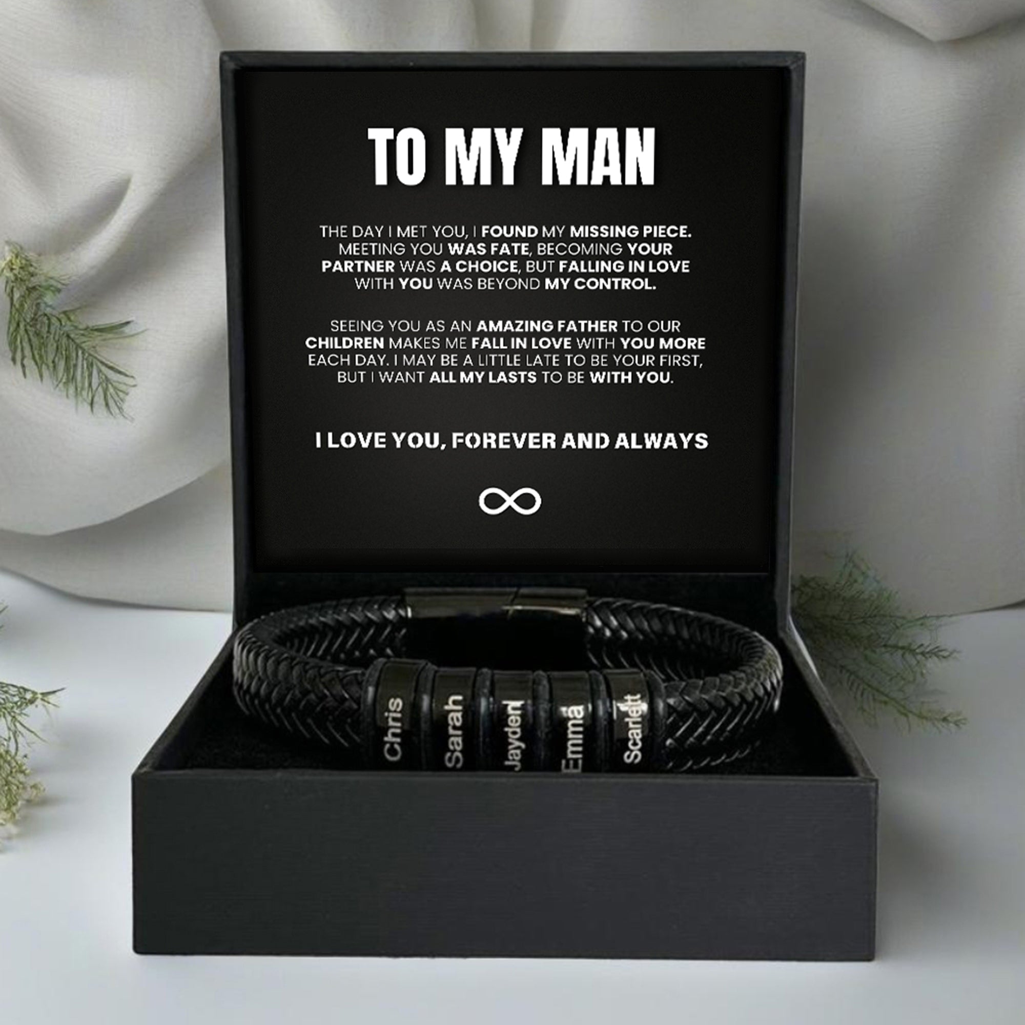 Pulsera del círculo íntimo de papá