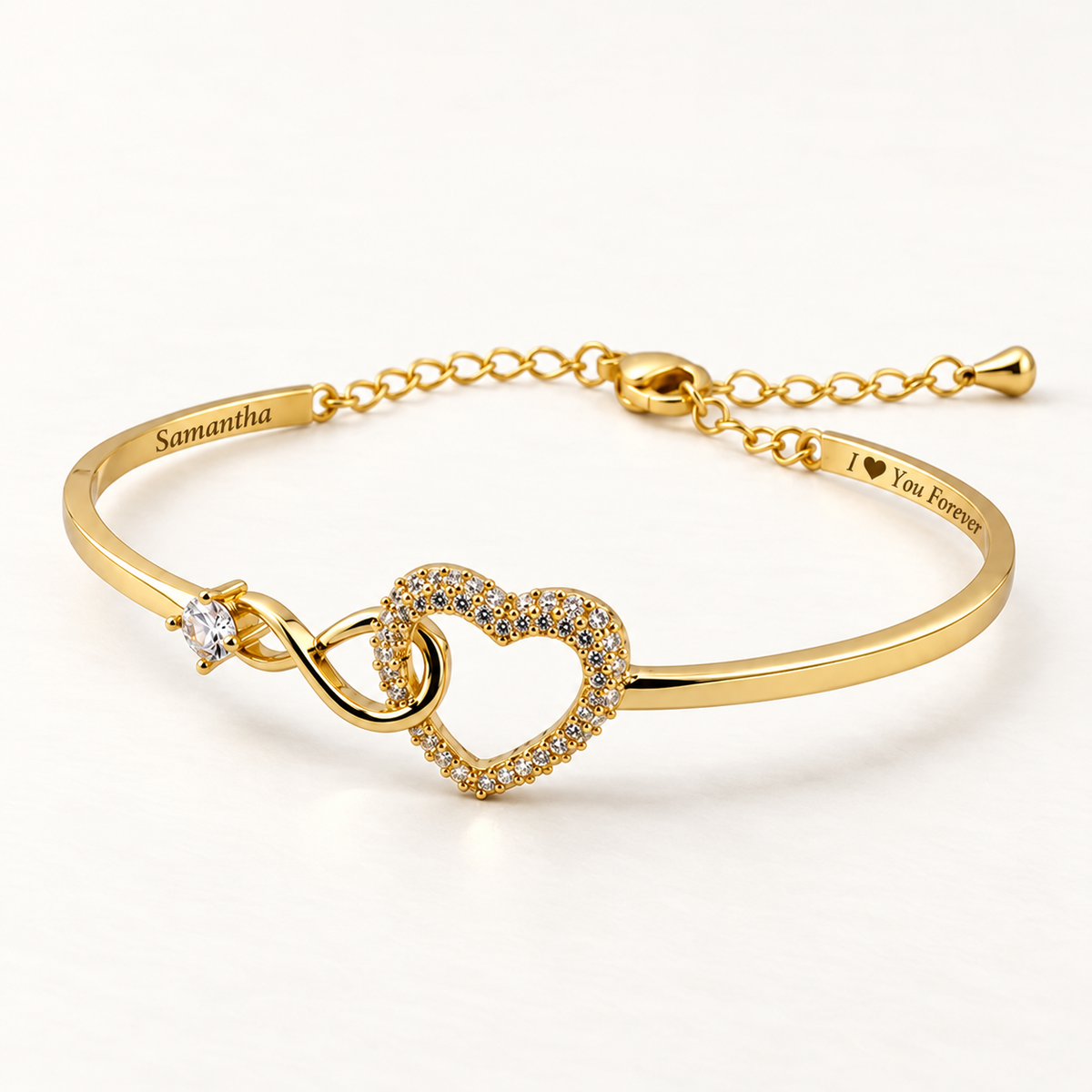 "To My Granddaughter" Forever Connected Bracelet