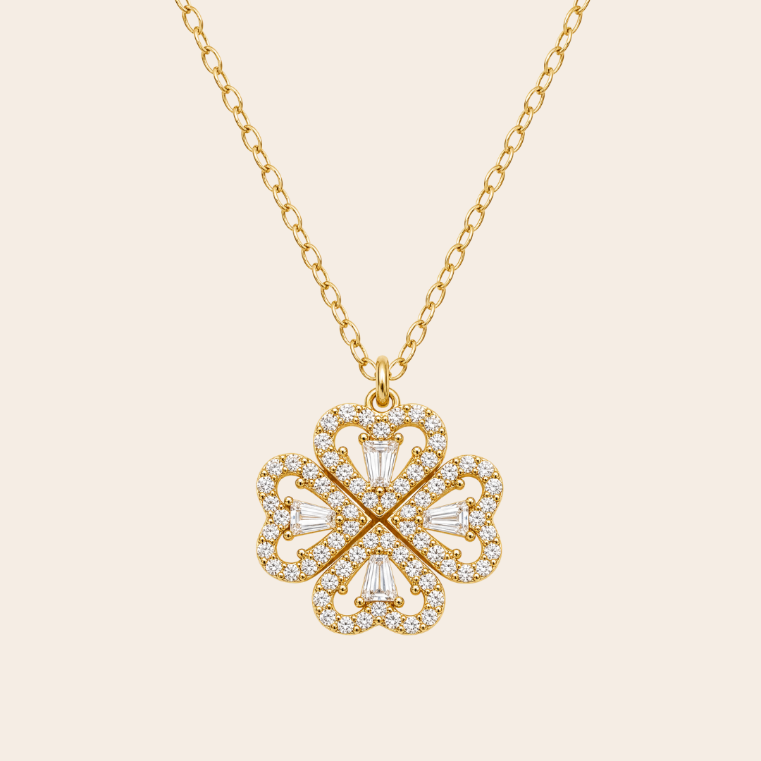 4-Leaf Clover "Lucky Charm" Necklace