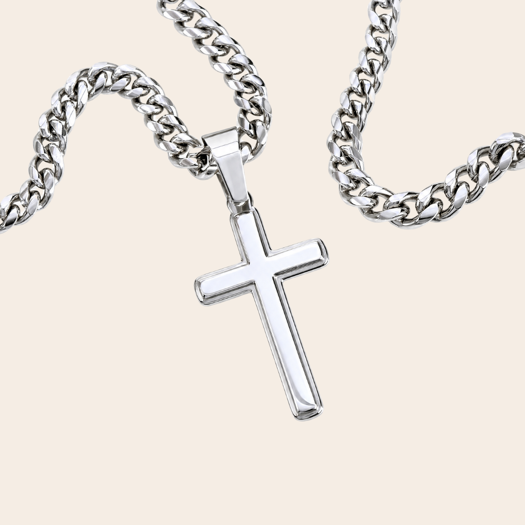 Never Alone – Cross Necklace for Him