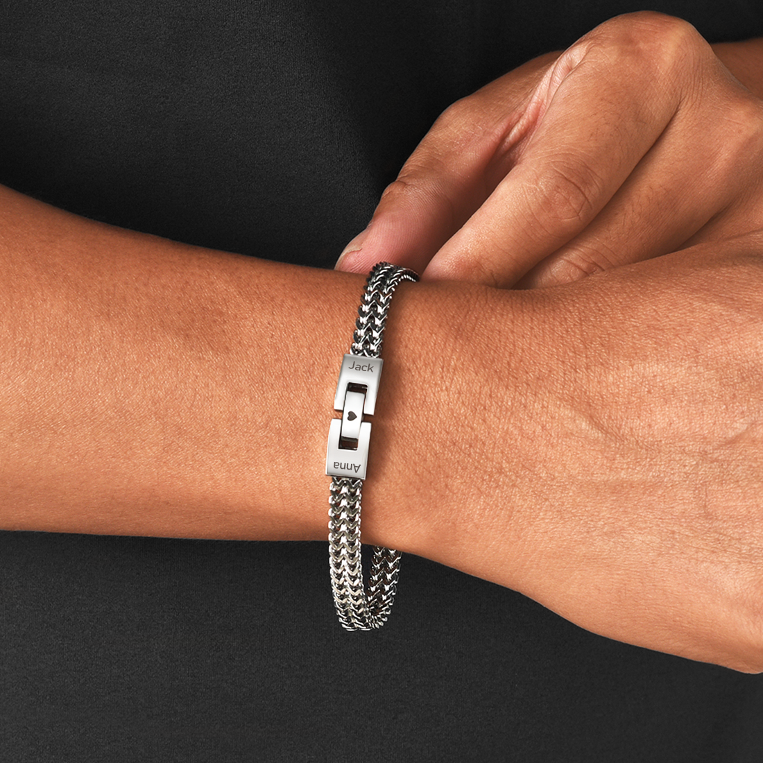 Linked Together Forever - Personalized Bracelet