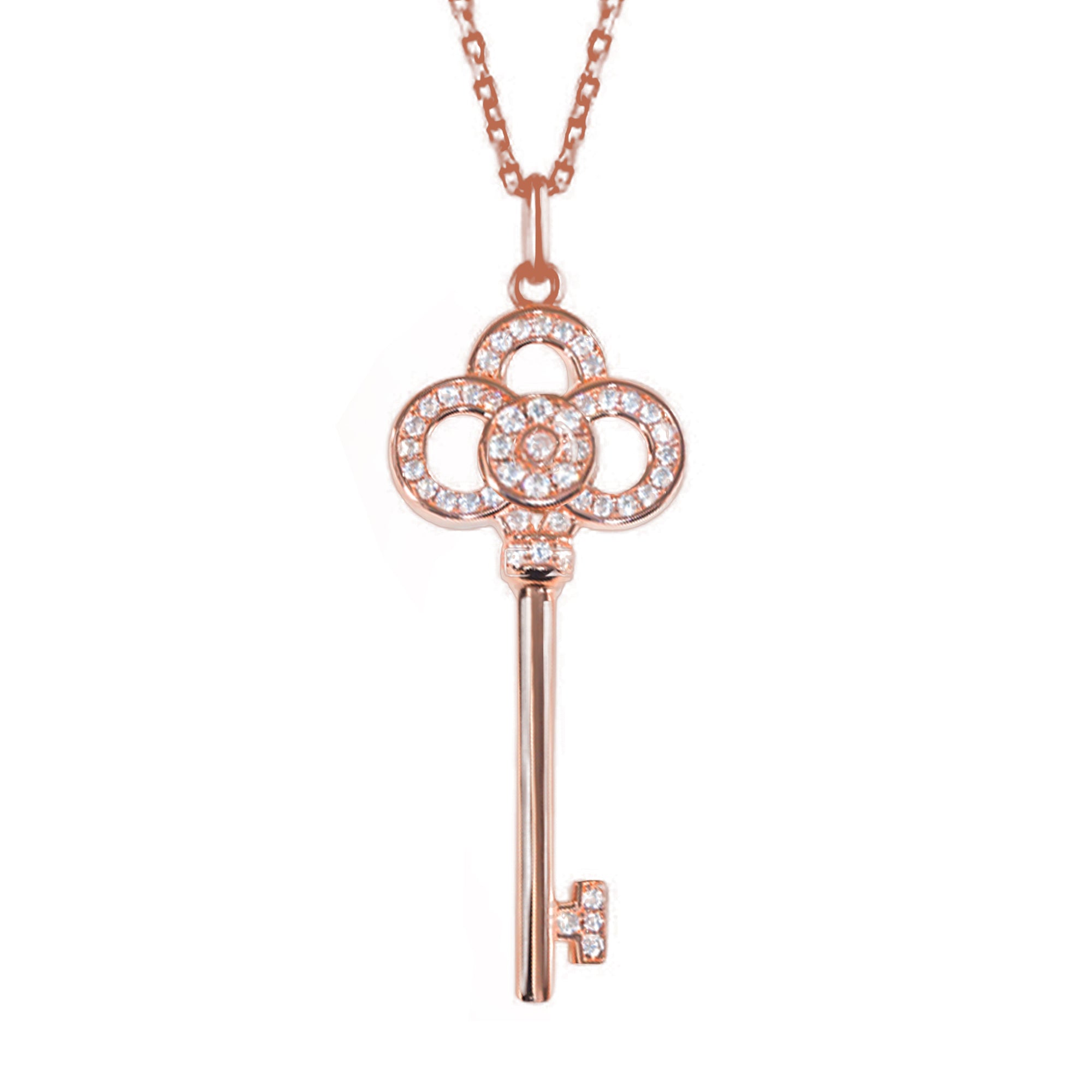 Conjunto de regalo con collar "Tienes la llave de mi corazón"