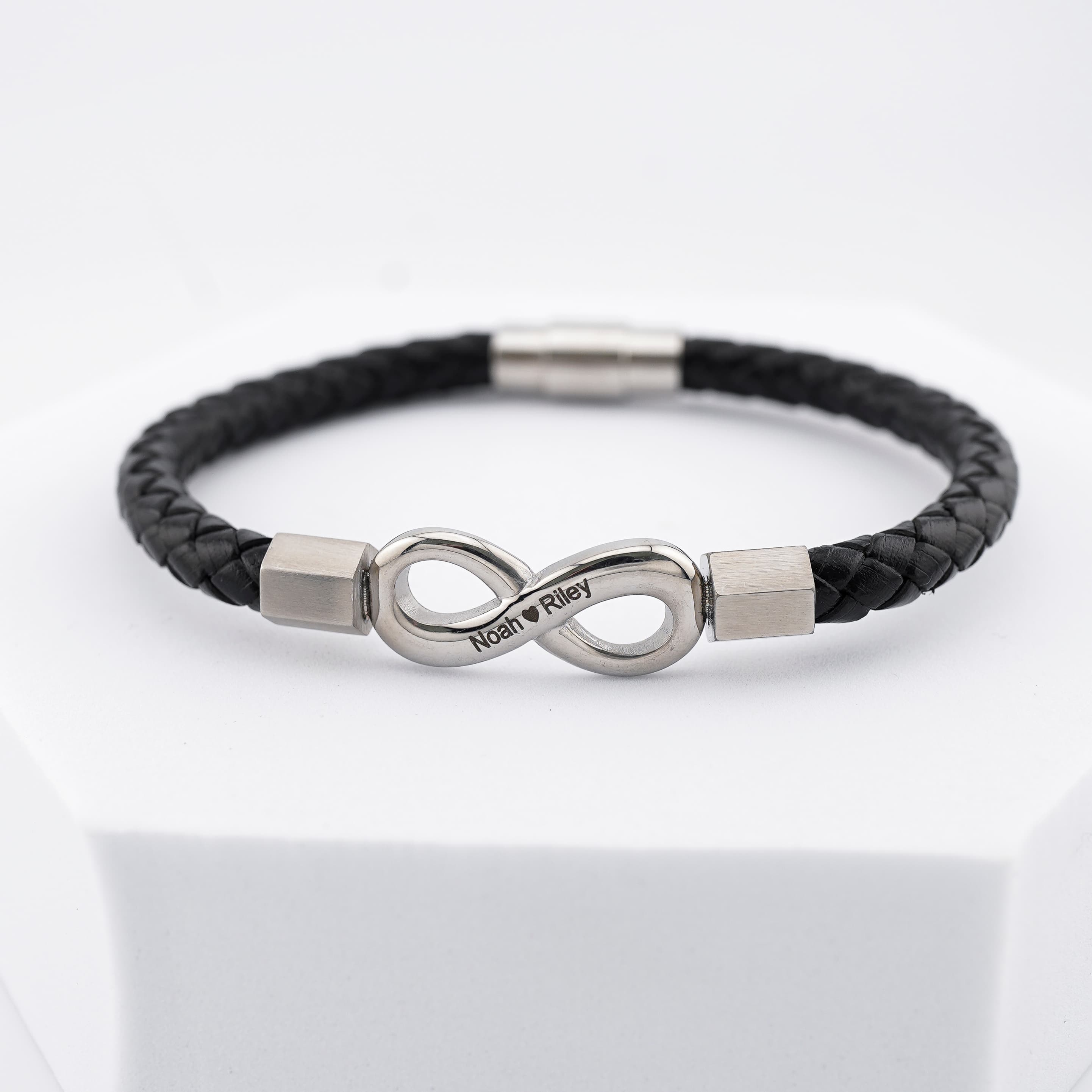 "To My Man" Infinity Personalized Bracelet