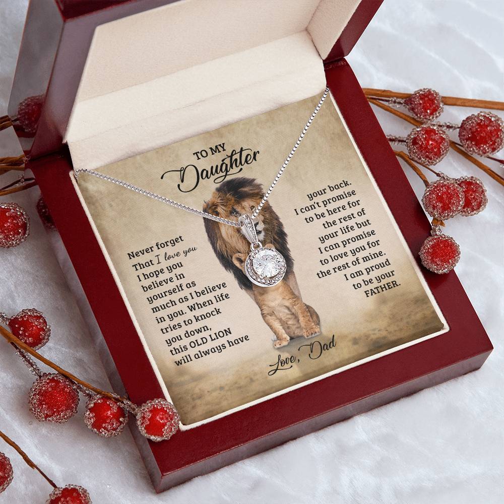 Para mi hija - Collar de padre orgulloso