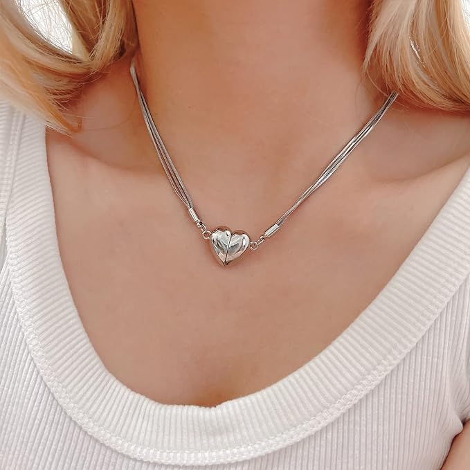 Magnetic Heart Necklace
