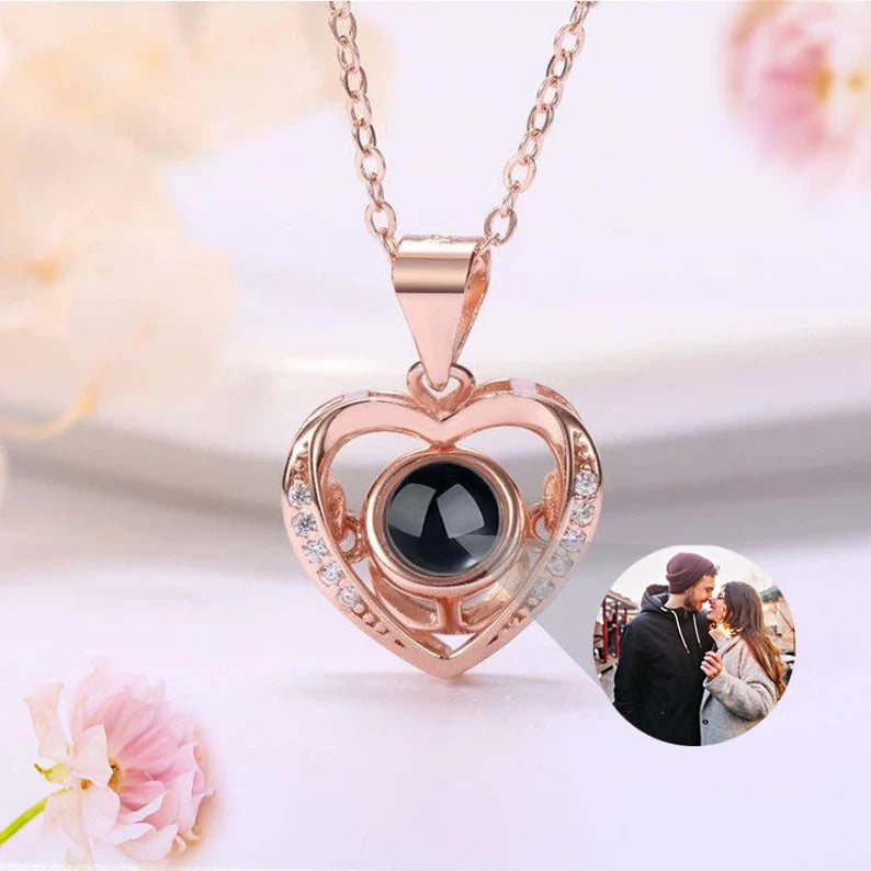 "To My Soulmate" Projection Necklace