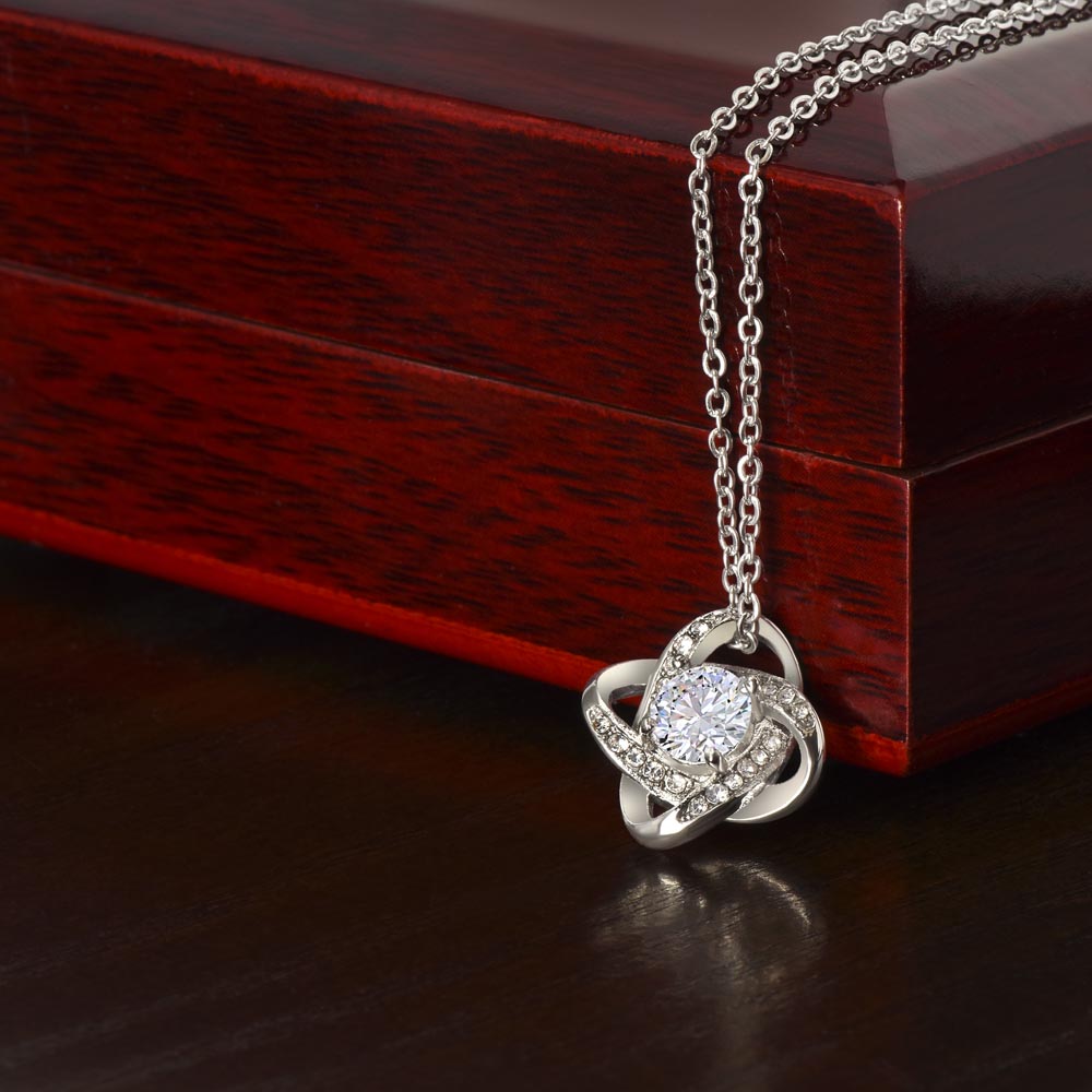 Always With You – Daughter Love Knot Necklace