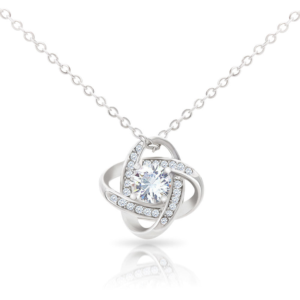 Always With You – Daughter Love Knot Necklace