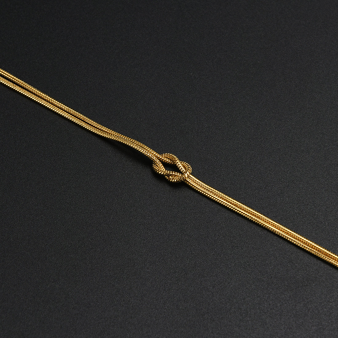 Juego de pulseras con nudo Forever Bond
