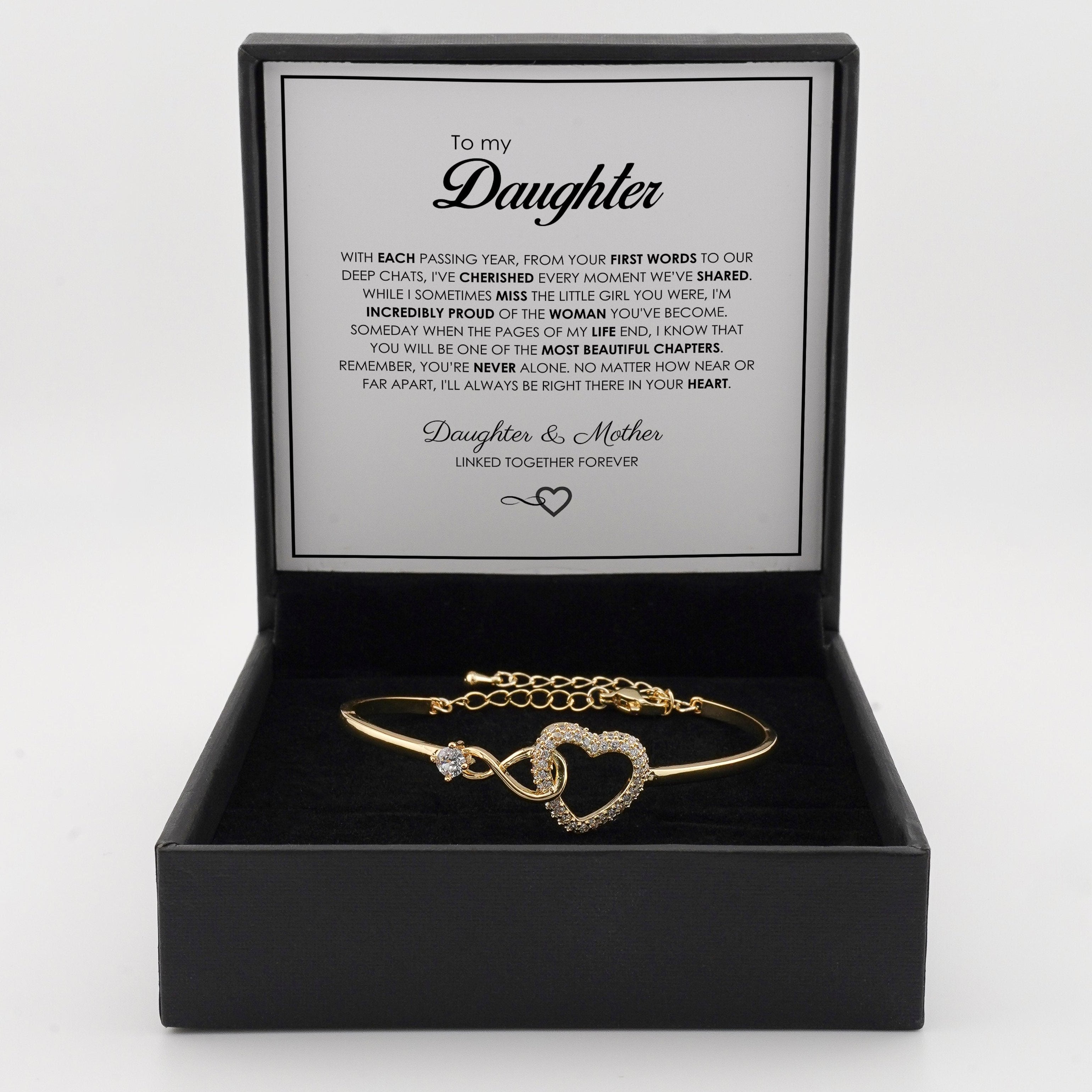 Pulsera Conectada por Siempre "A Mi Hija" 