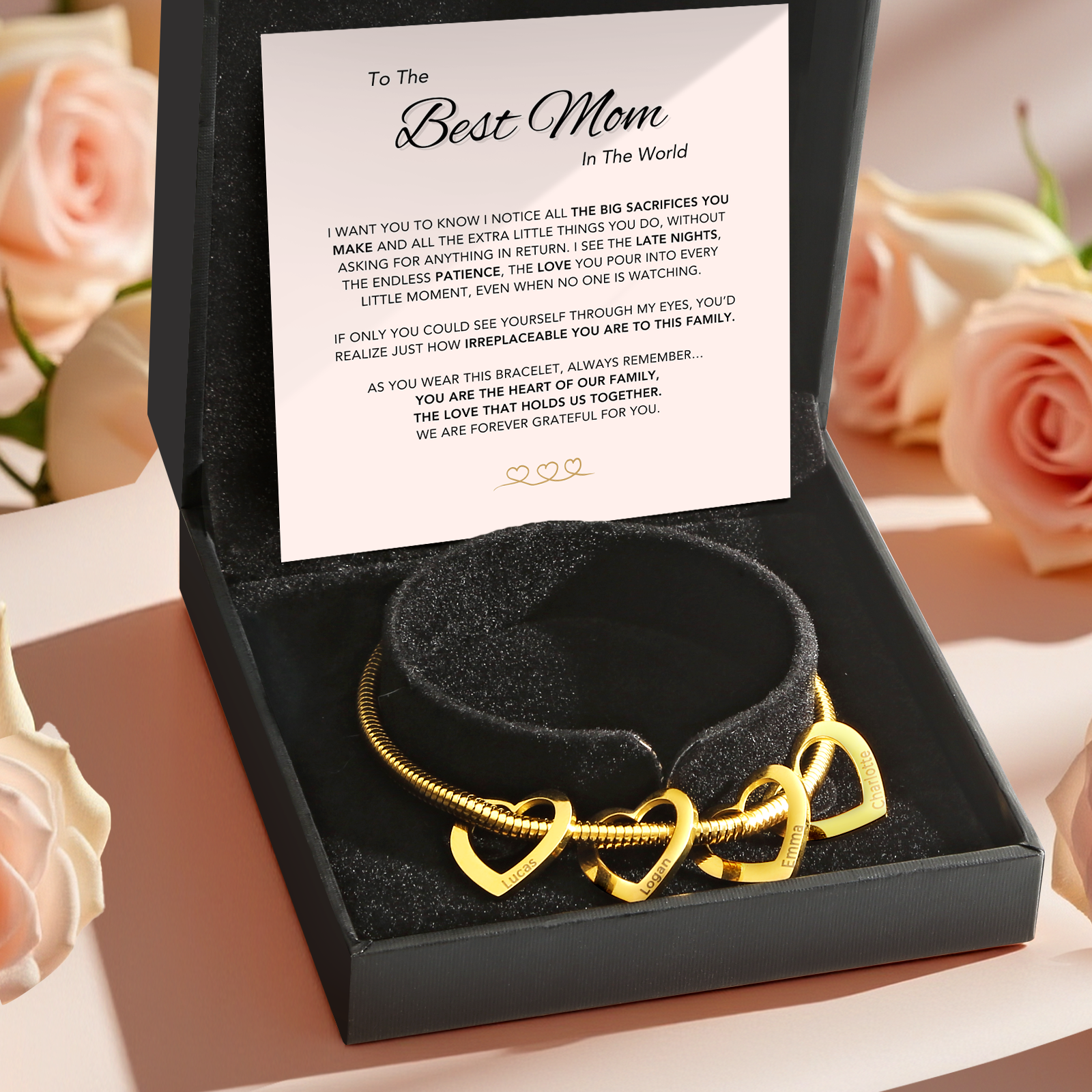 "The Heart of Our Family" Bracelet
