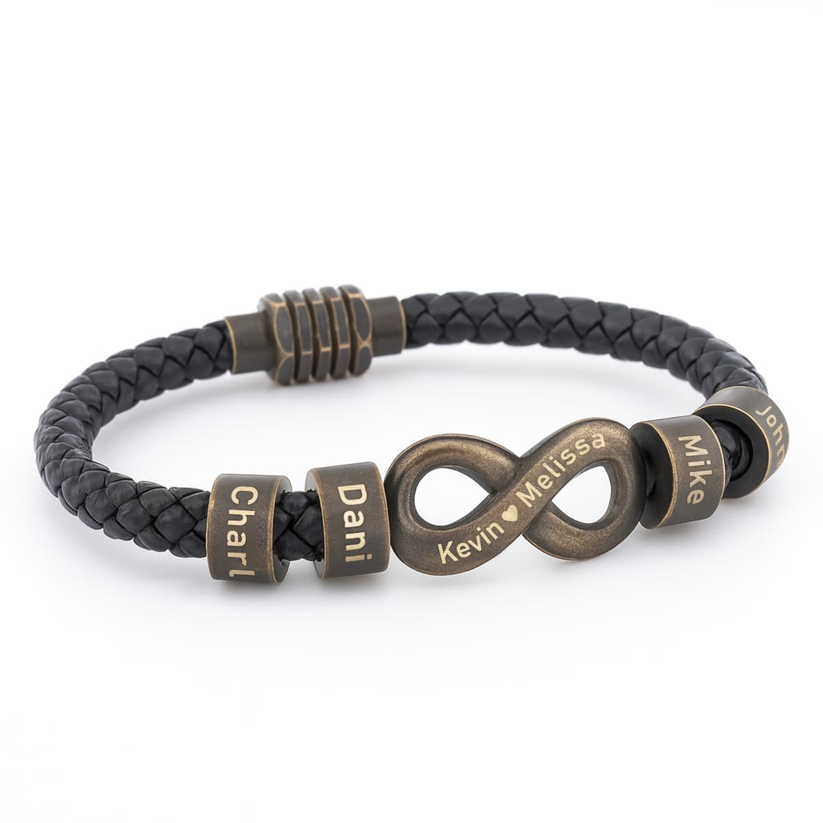 Infinity Name Bracelet - For the Man Who Holds Us Together