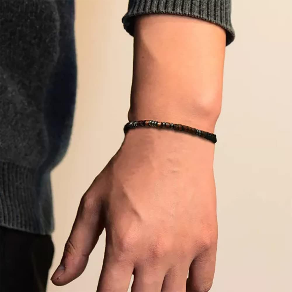 Para mi hombre: pulsera con código Morse "Código de amor oculto" 