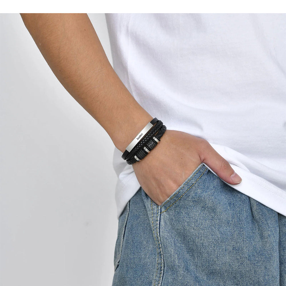 "Forever Connected" Customized Bracelet