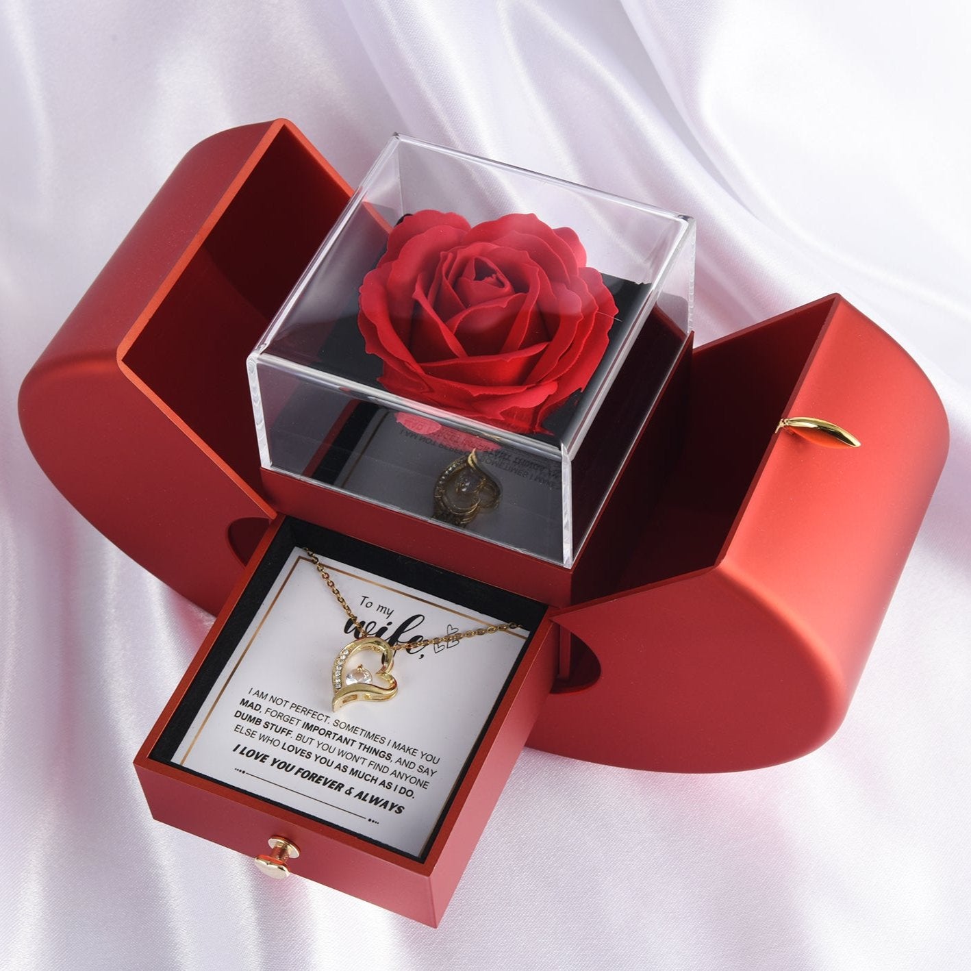 Para mi esposa: set de regalo de romance eterno 