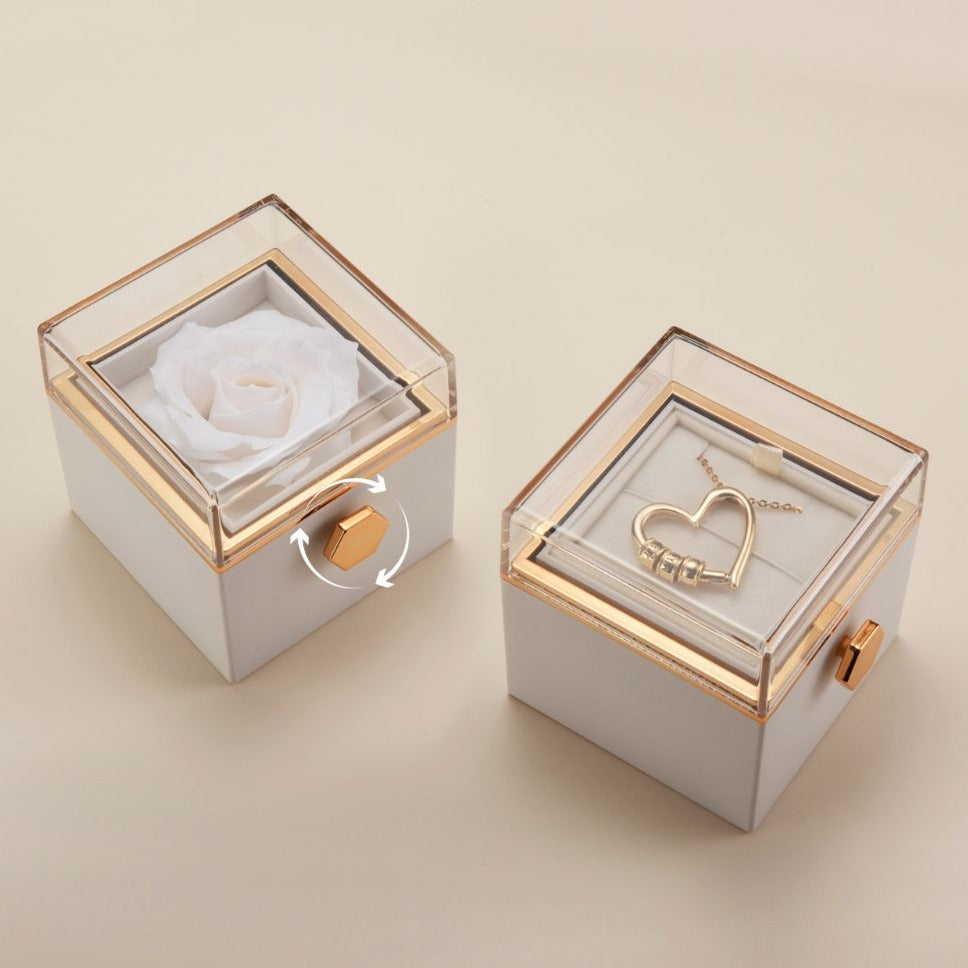 Juego de regalo con colgante grabado Infinite Love