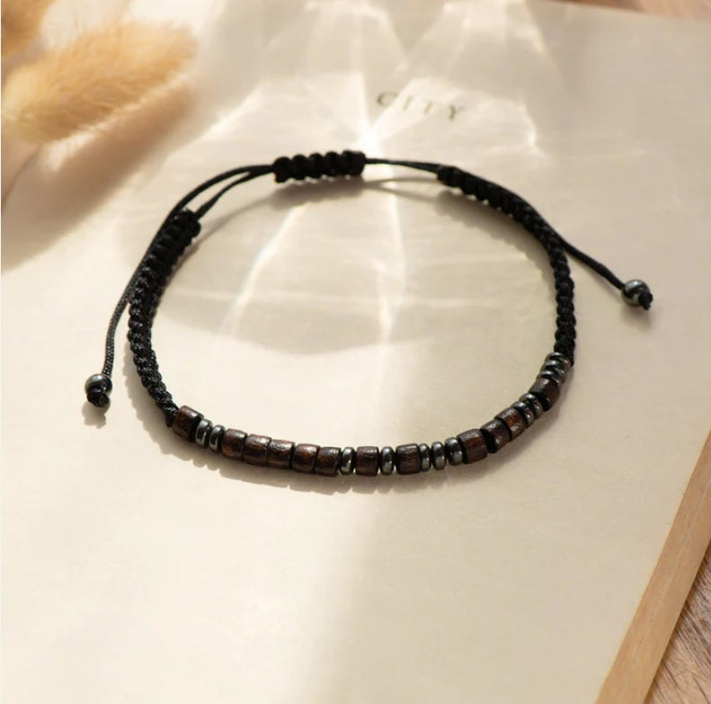 Para mi hombre: pulsera con código Morse "Código de amor oculto" 