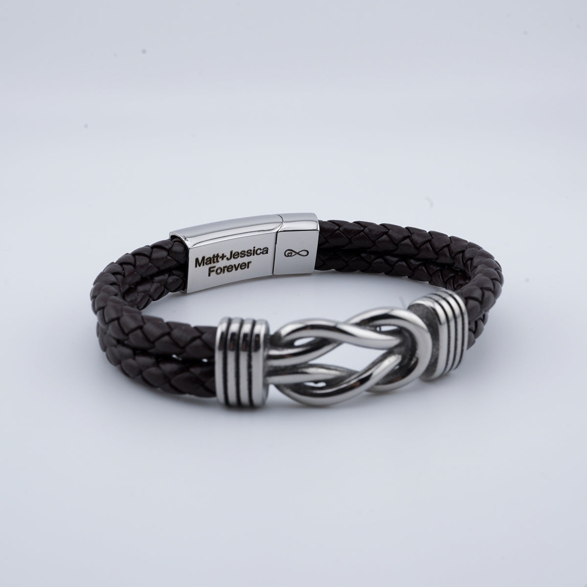 "To My Man" Forever Tied In Love Bracelet Set