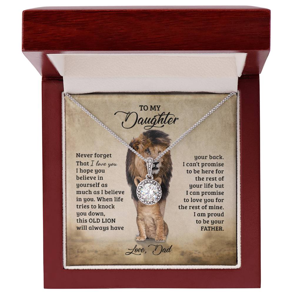 Para mi hija - Collar de padre orgulloso
