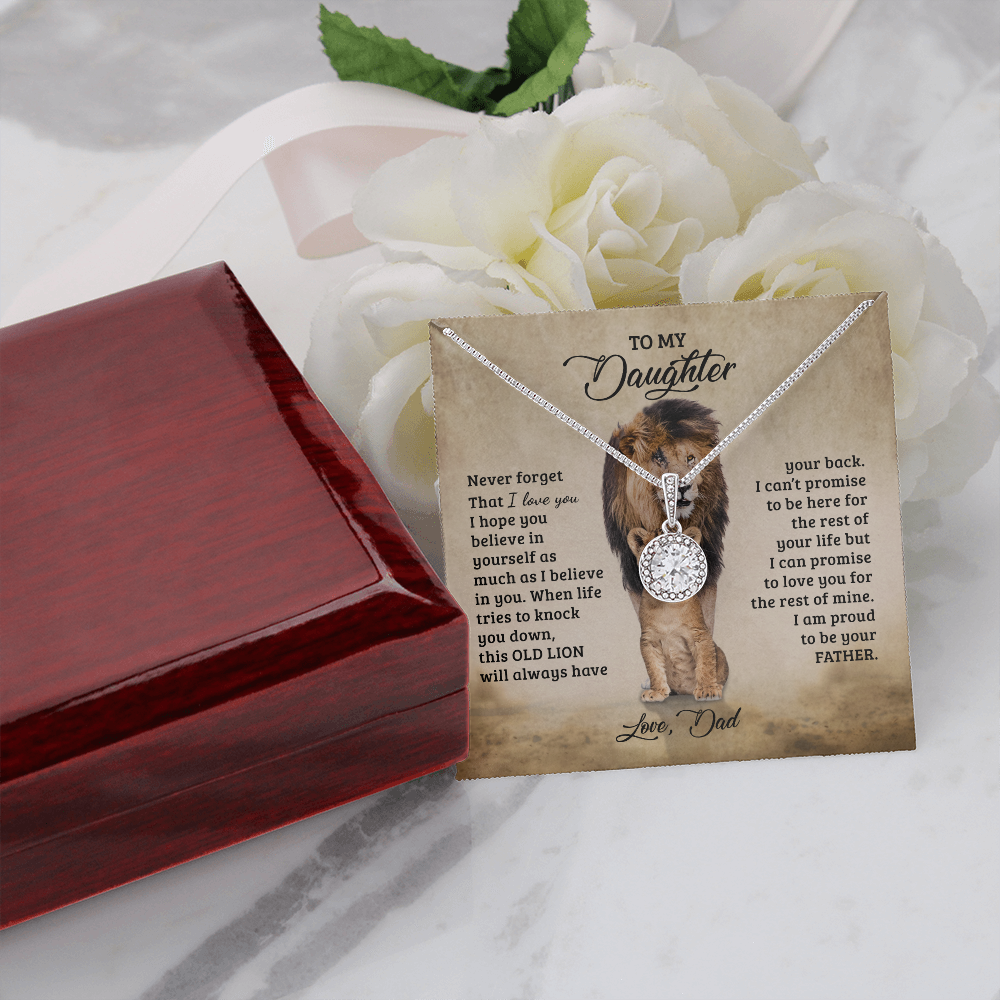 Amor y orgullo de papá: juego de collar de regalo (+ obsequio GRATIS) 