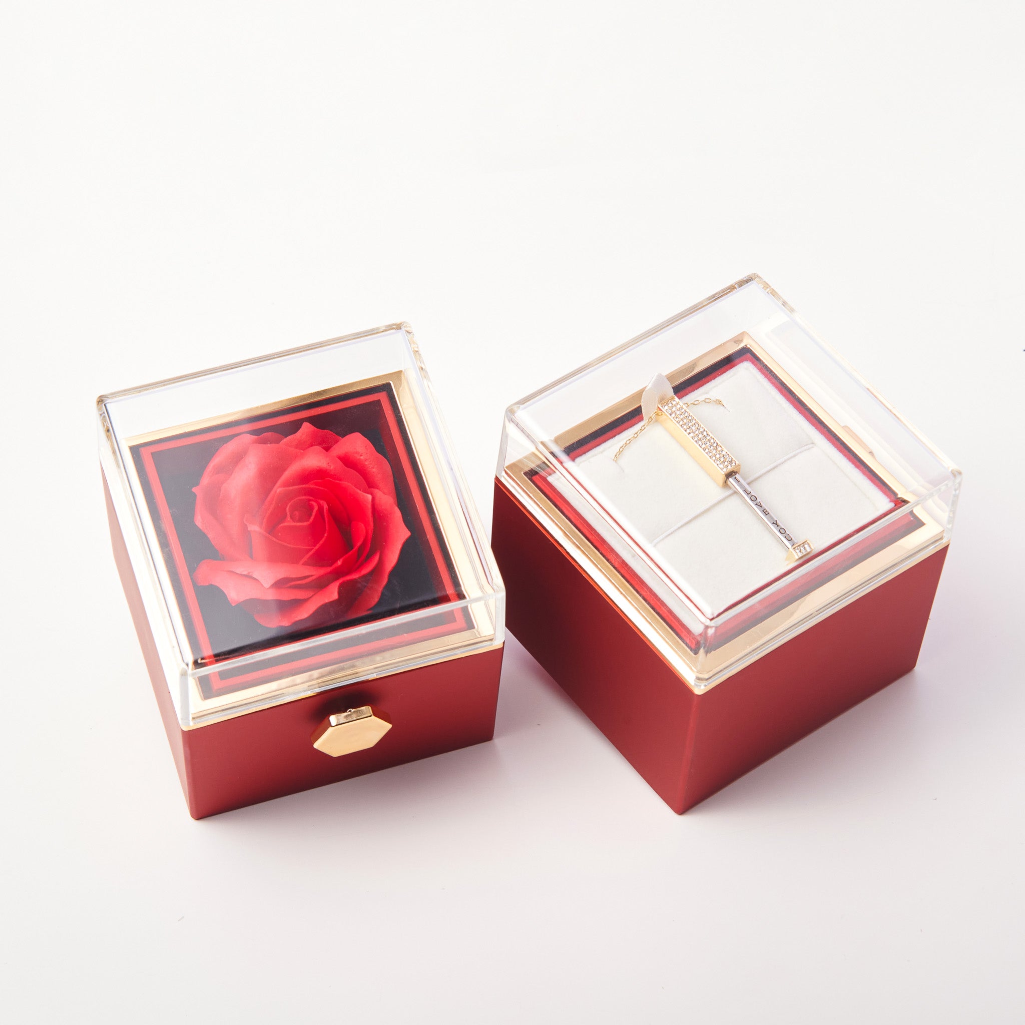 Caja de regalo Eternal Rose Spin [Collar NO incluido]