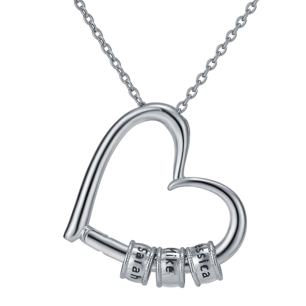 "Heart of the Family" Necklace with LED Gift Box