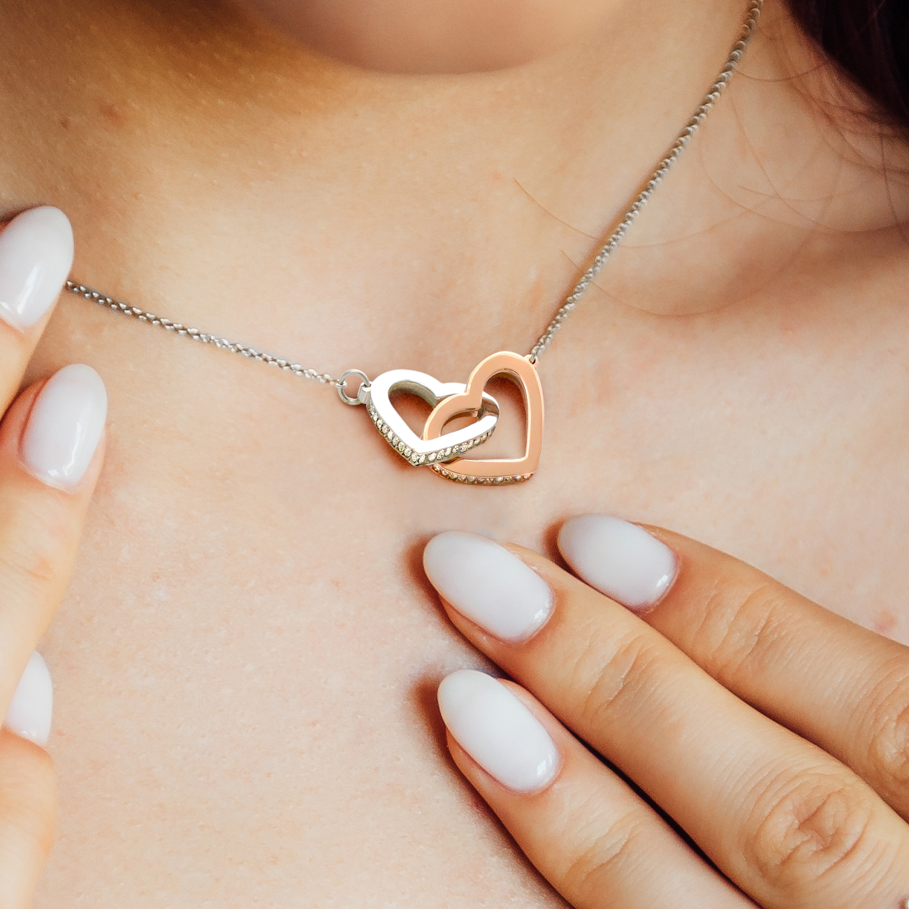Two Hearts Necklace 